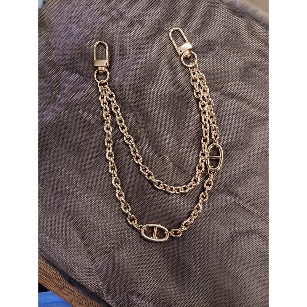 D' Ancrce Bag Strap Purse Extender Strap Layer Chain Strap Short Handbag Handle - Picture 4 of 6